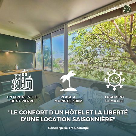 Le Manguier Apartment Saint Pierre Luaran gambar